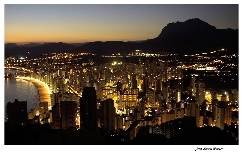 Benidorm by night II