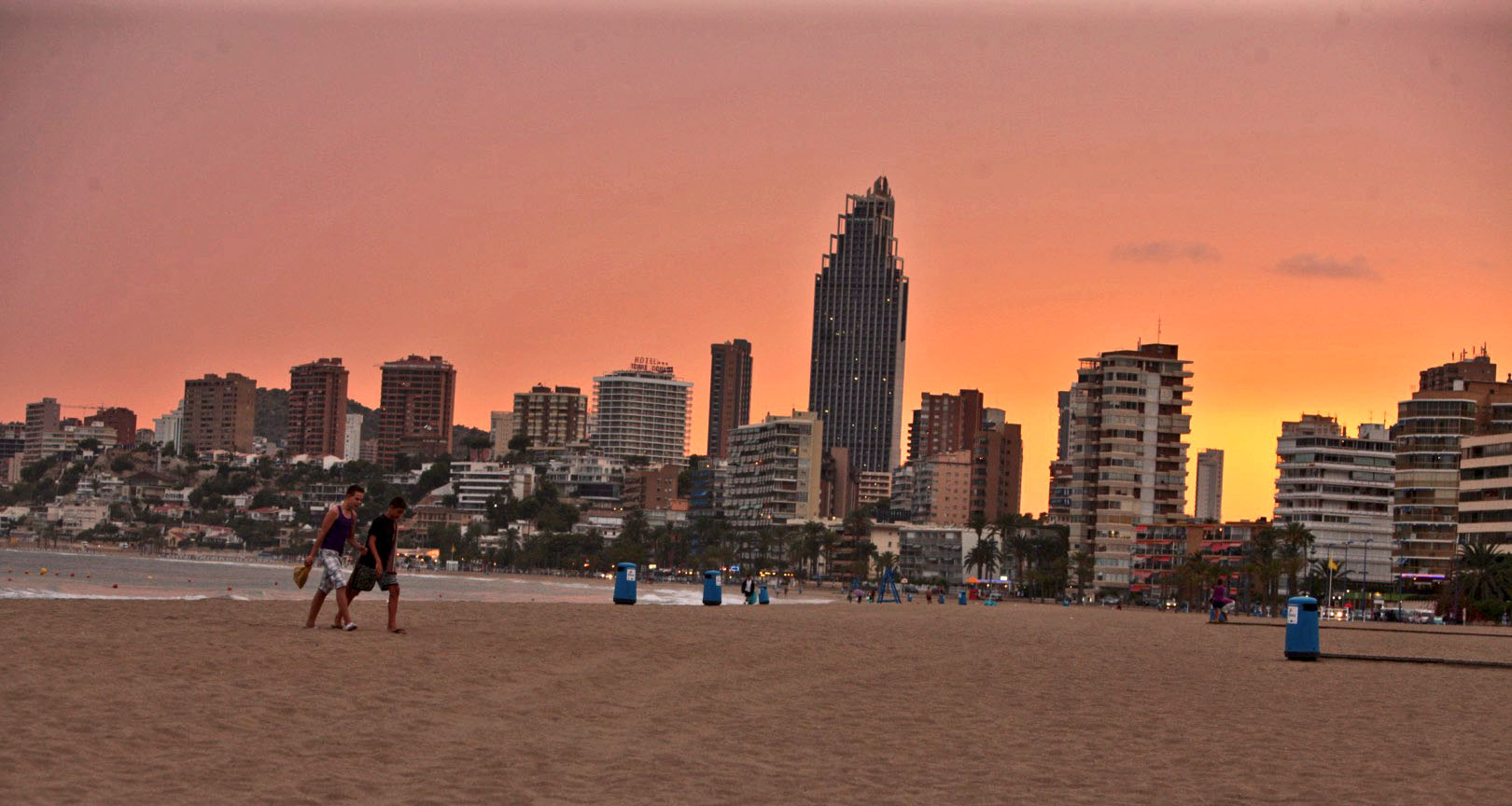 Benidorm Sonnenuntergang