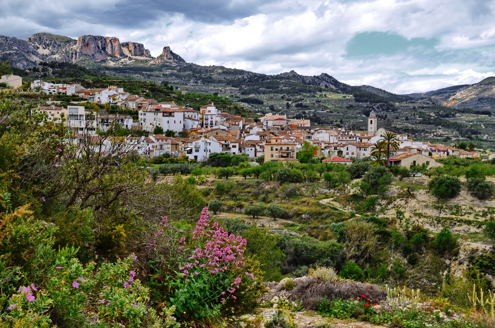 Benimantel, im Hinterland der Costa Blanca