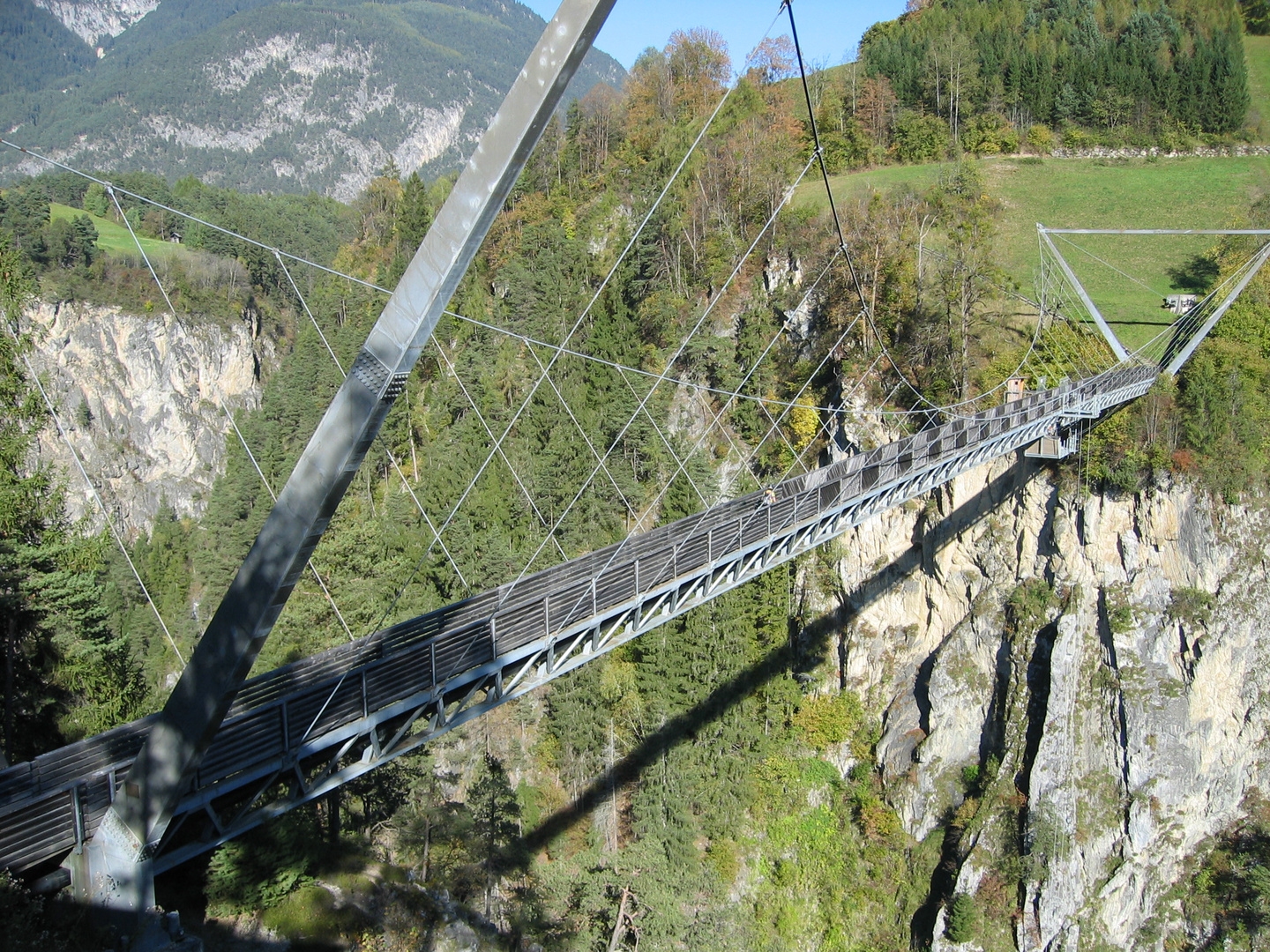 Benni Raich-Brücke im Pitztal  ( Austria )