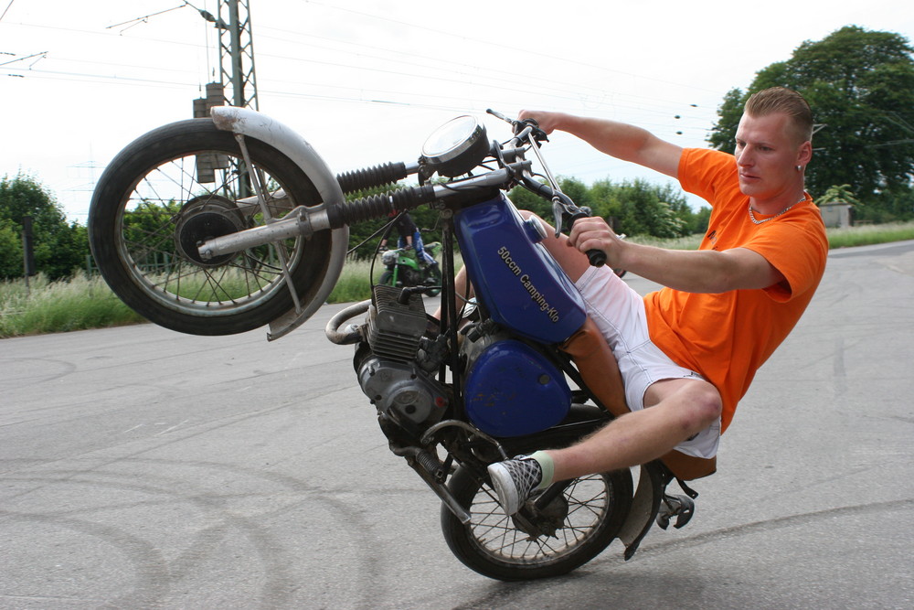 Benny mit Circle Wheelie