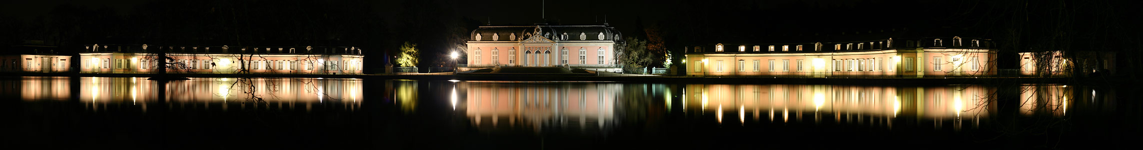 Benrather Schloss bei Nacht (Reload)