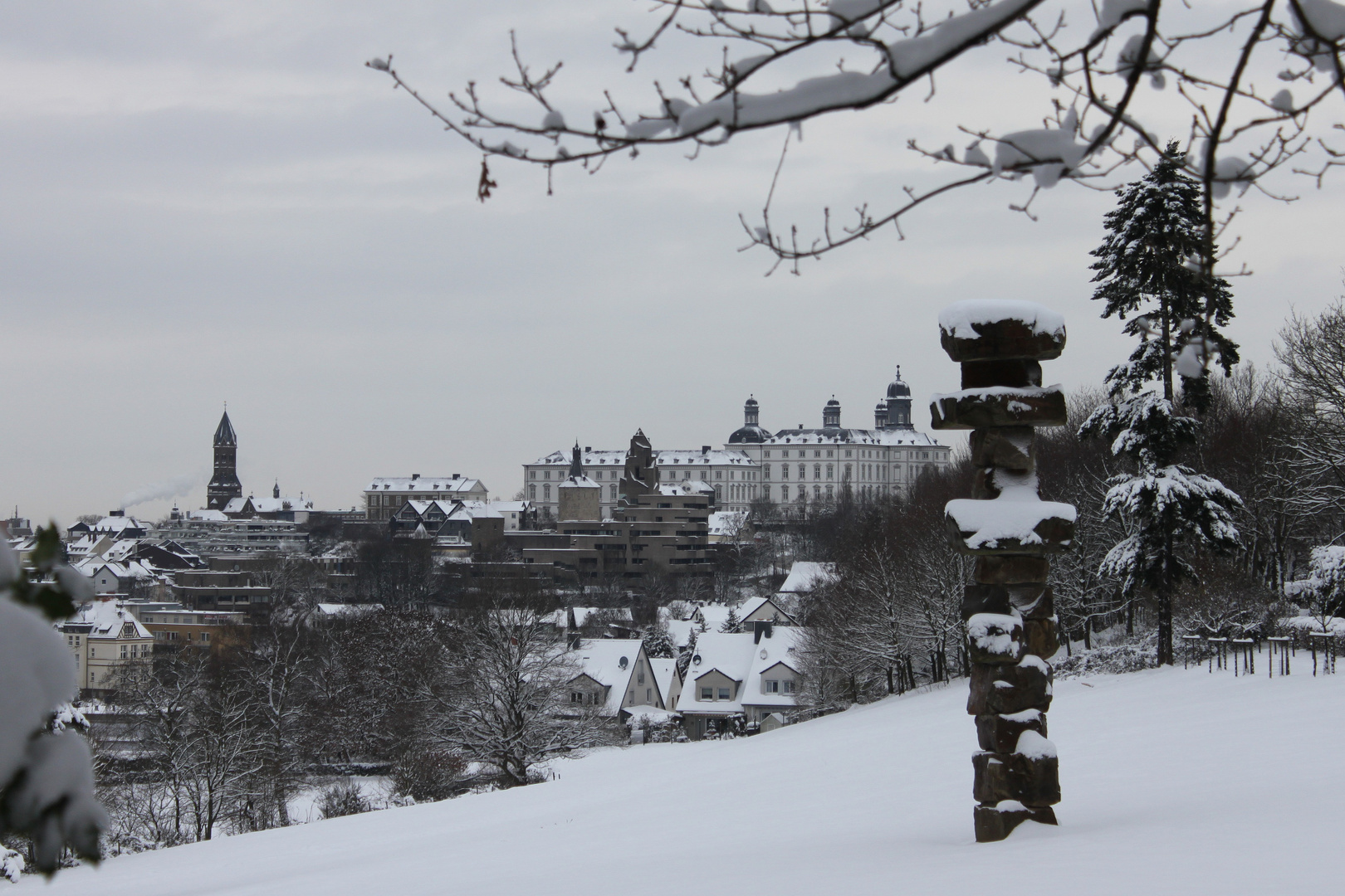 Bensberg im Schnee