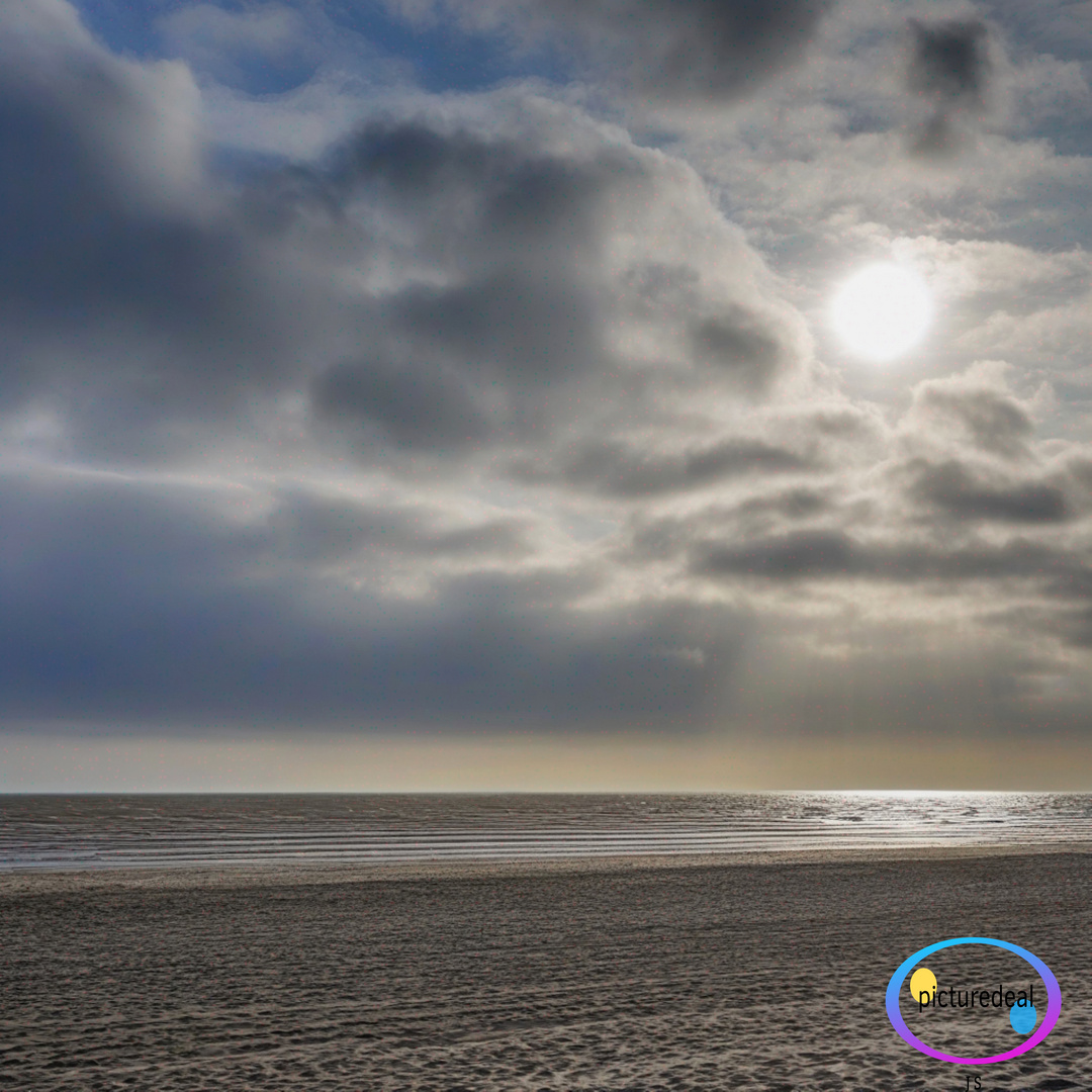 Bensersiel am Strand