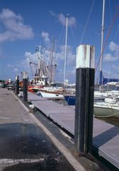 Bensersiel Hafen 1980