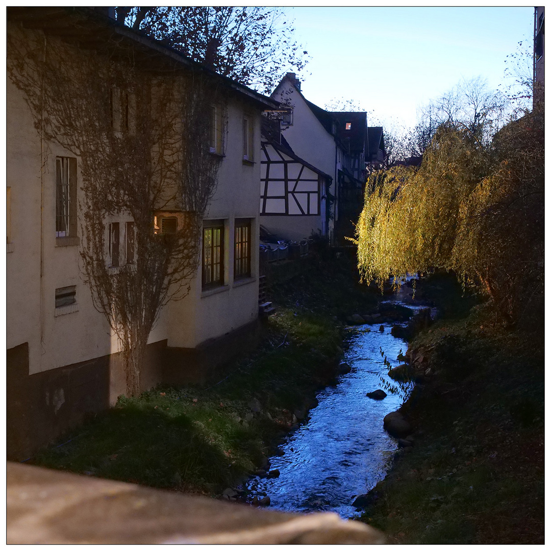 Bensheim bei Blau