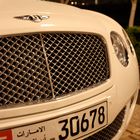 Bentley Continental vor dem Emirates Palace - Abu Dhabi