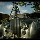 Bentley vor der Zeche Ewald