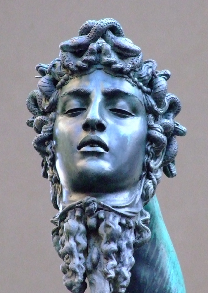 Benvenuto Cellini - Statua del Perseo - Testa di Medusa