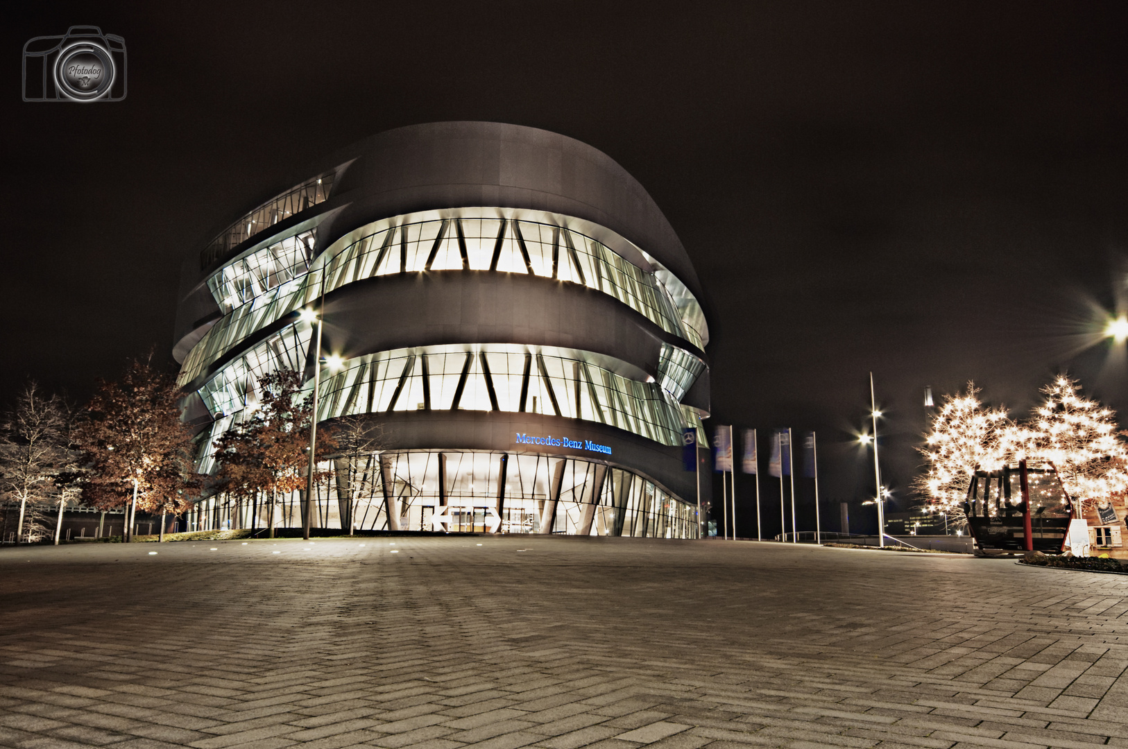 Benz at Night