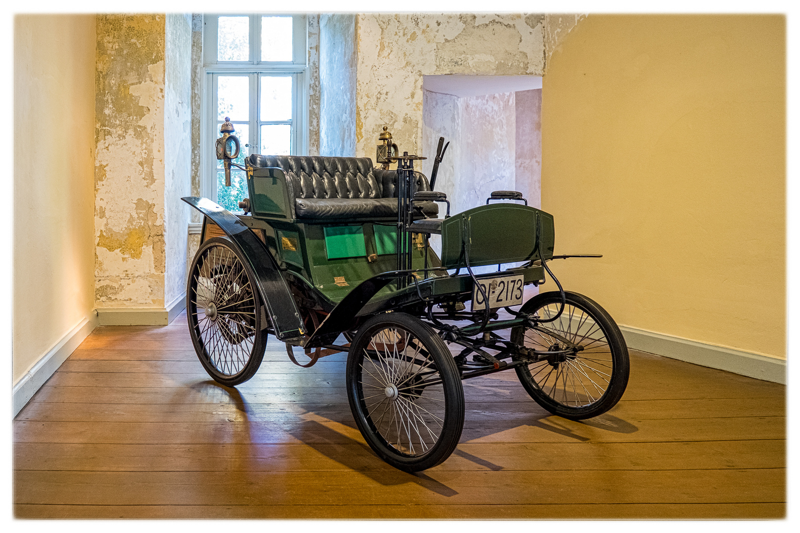 Benz-Patent-Motor-Wagen Veloziped