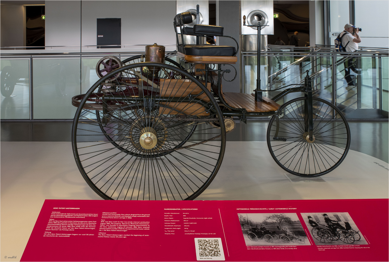 Benz Patent - Motorwagen