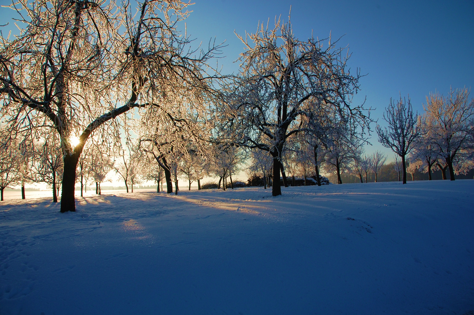 Benzendorf im Winter