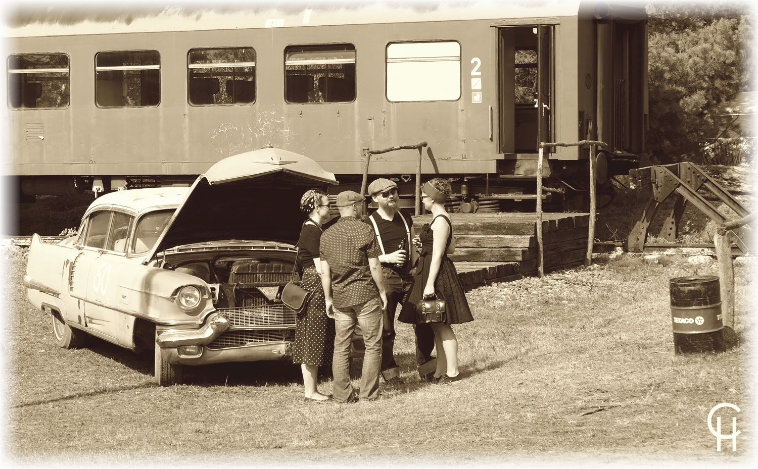 Benzingespräche beim MASSEN DIRT TRACK