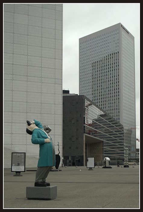 Beobachter in La Défense