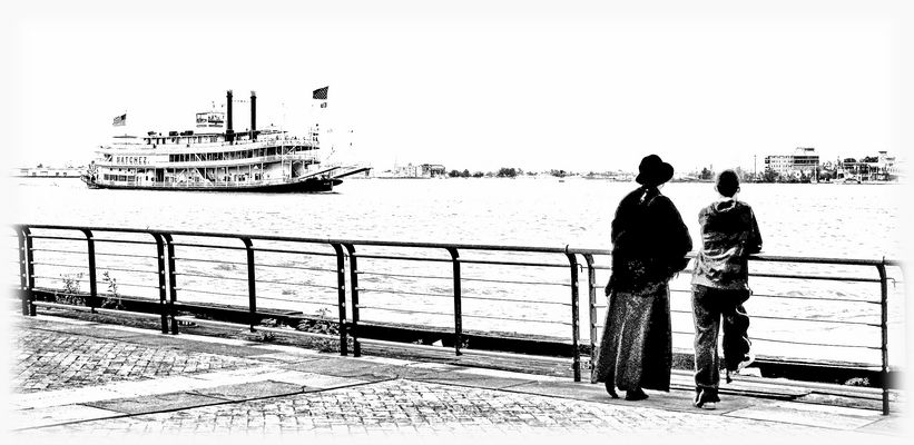 BEOBACHTUNG AM MISSISSIPPI....