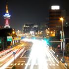 Beppu - Beppu Tower bei Nacht