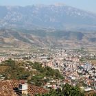 Berat / Albanien: Blick von der Festung auf die Stadt