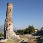 Berat, Albanien: Reste der Roten Moschee auf dem Festungsgelände