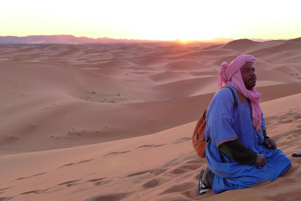 Berber im Erg Chebbi