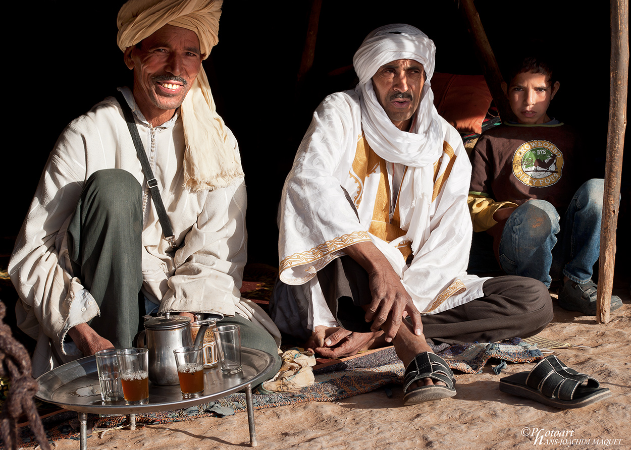 Berberzelt in Erg Chebbi