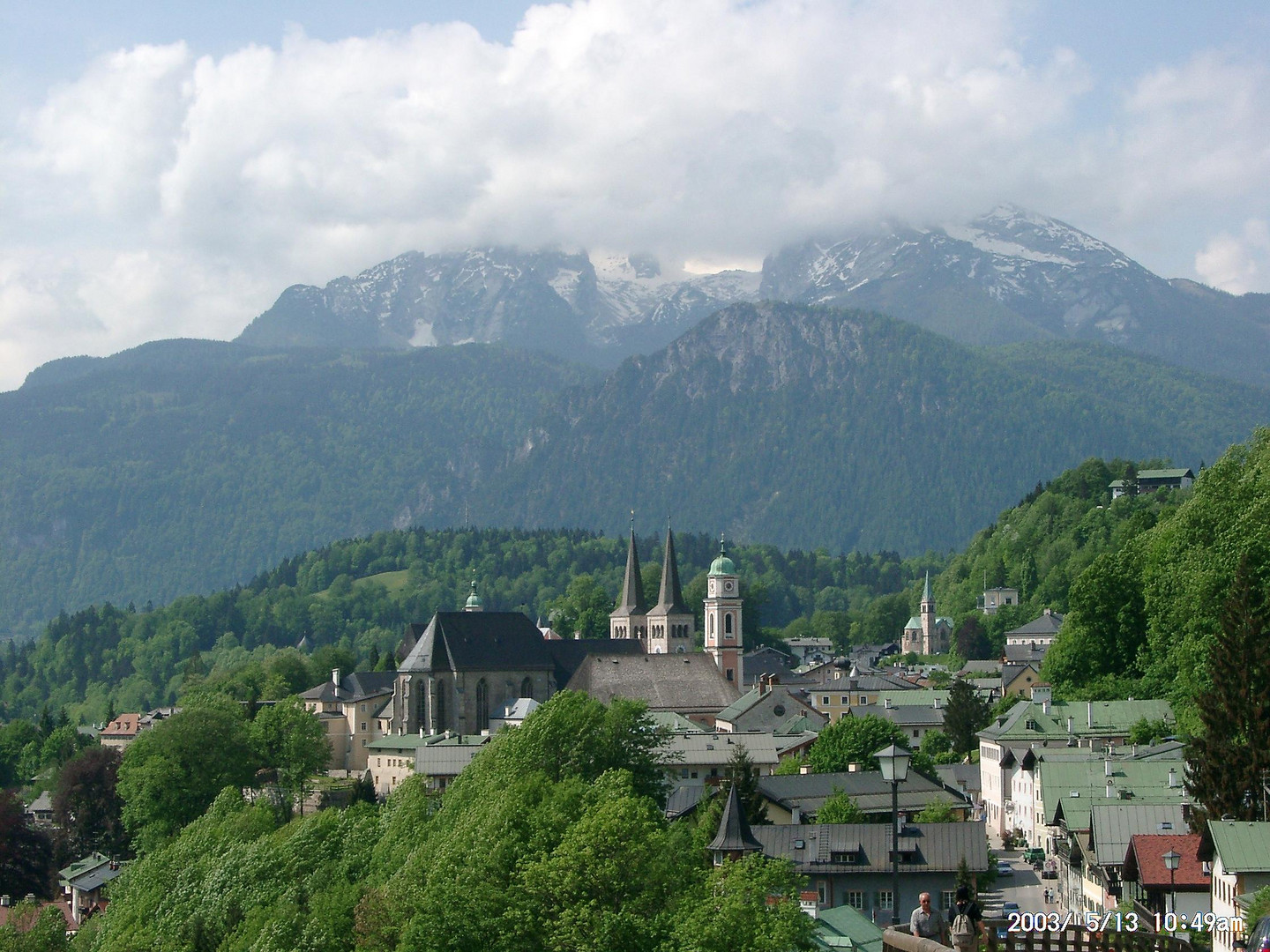 Berchdesgaden mit Watzmann