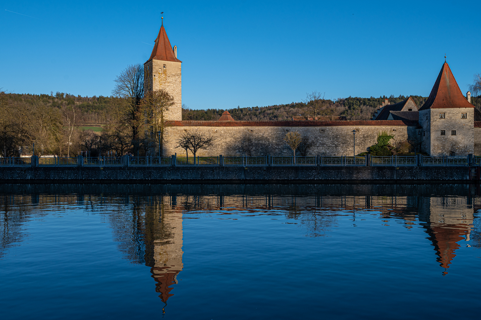 Berching in der Abendsonne