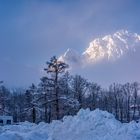 Berchtesgaden: Camping am frühen Morgen