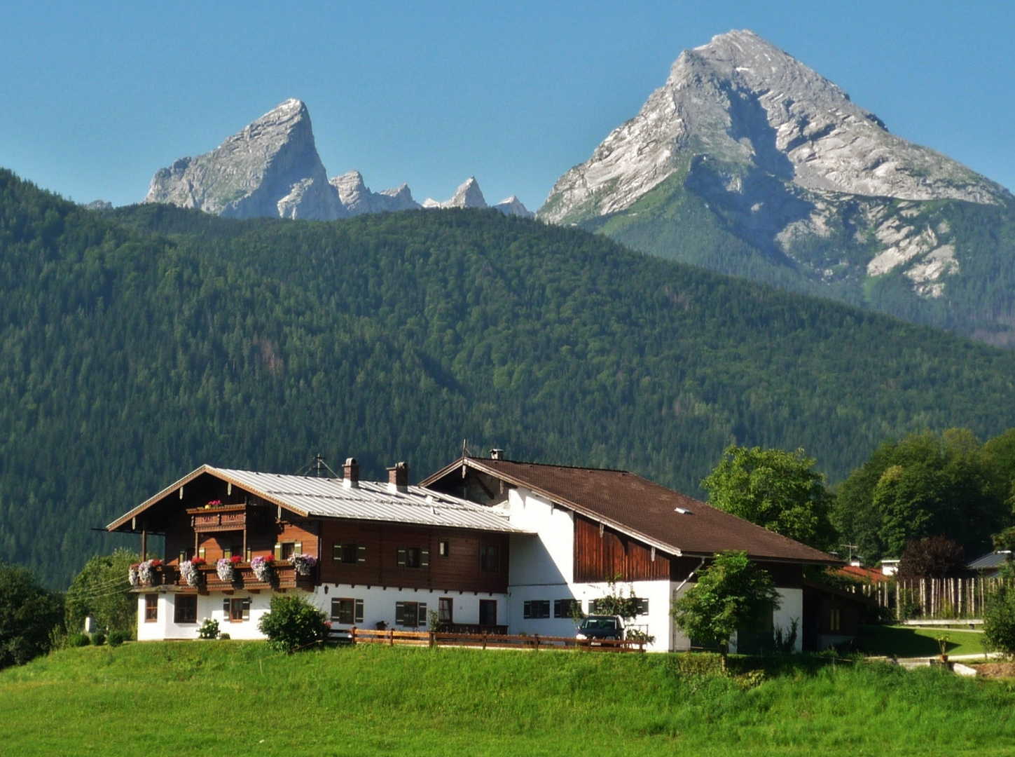 Berchtesgaden: Der Watzmann wacht