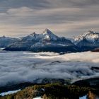 Berchtesgaden im Nebel