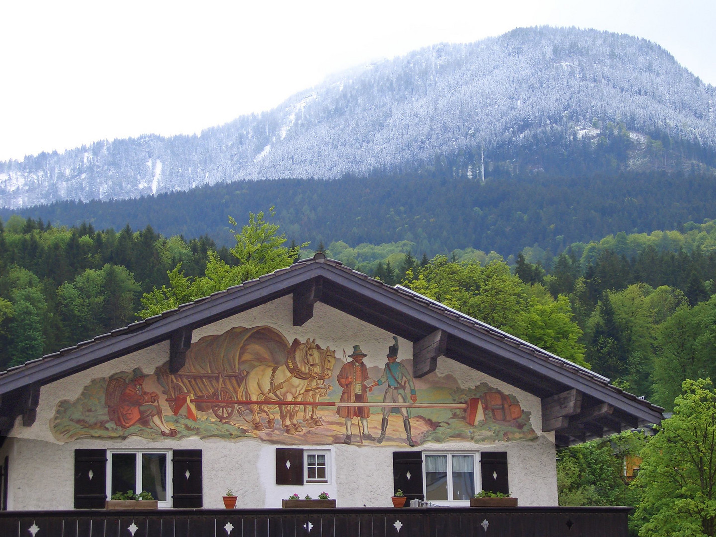 Berchtesgaden, Lüftlmalerei