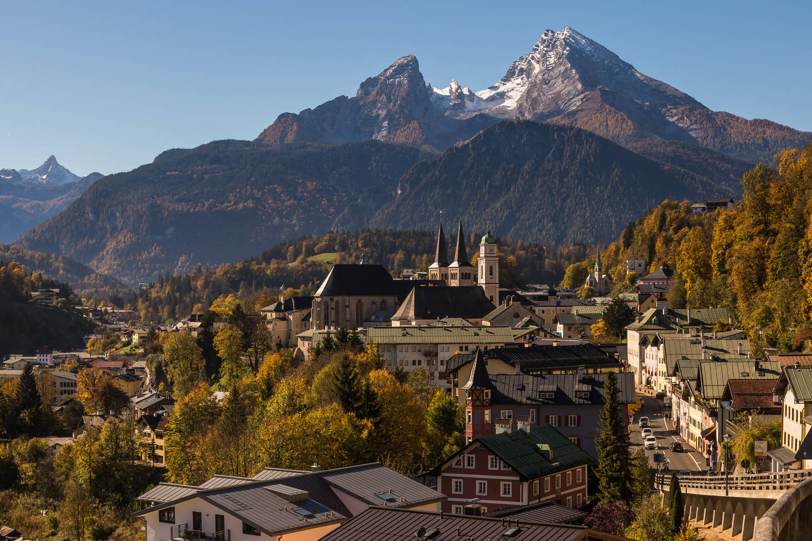 Berchtesgaden mit Watzmann