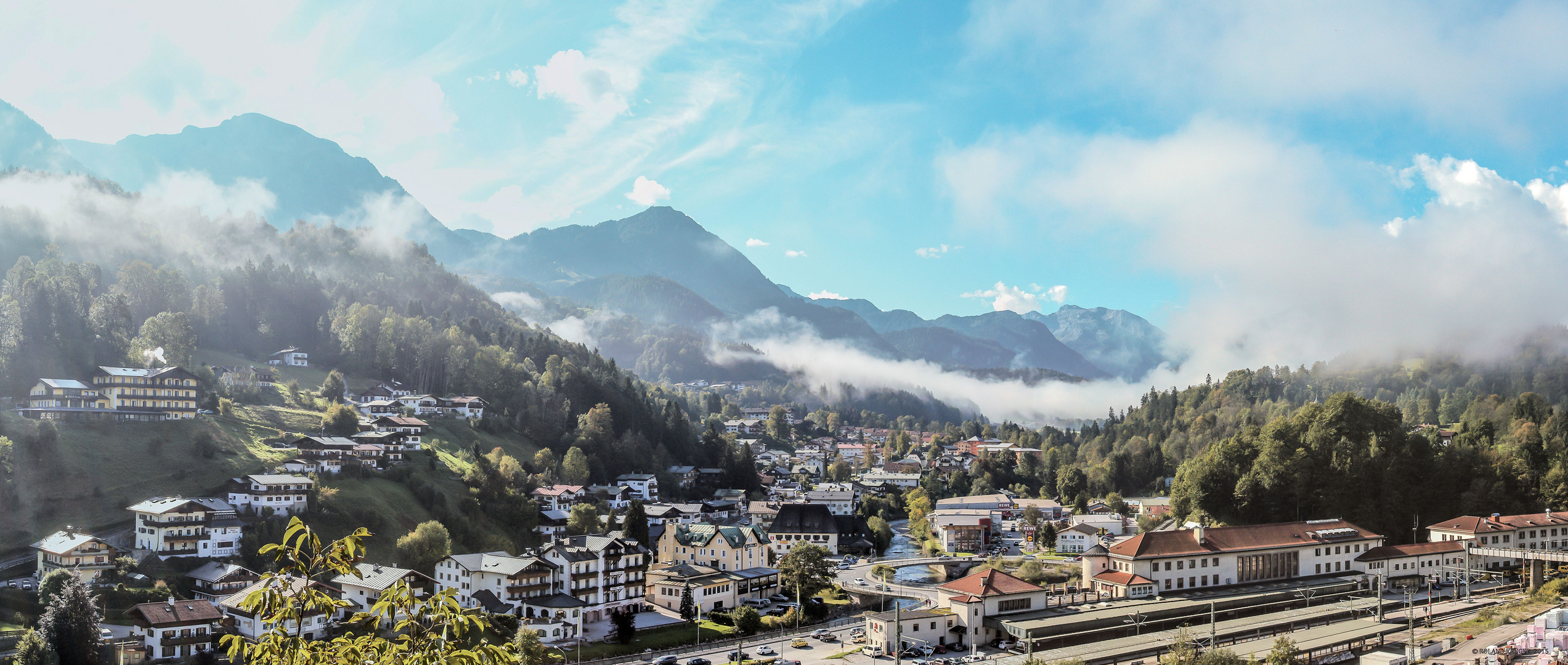 Berchtesgaden nach Sonnenaufgang