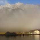 Berchtesgaden-Nebel am Königssee