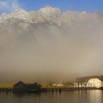 Berchtesgaden-Nebel am Königssee