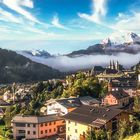 Berchtesgaden und der Watzmann. 