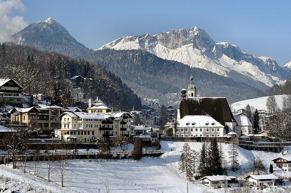 Berchtesgaden vorm Untersberg