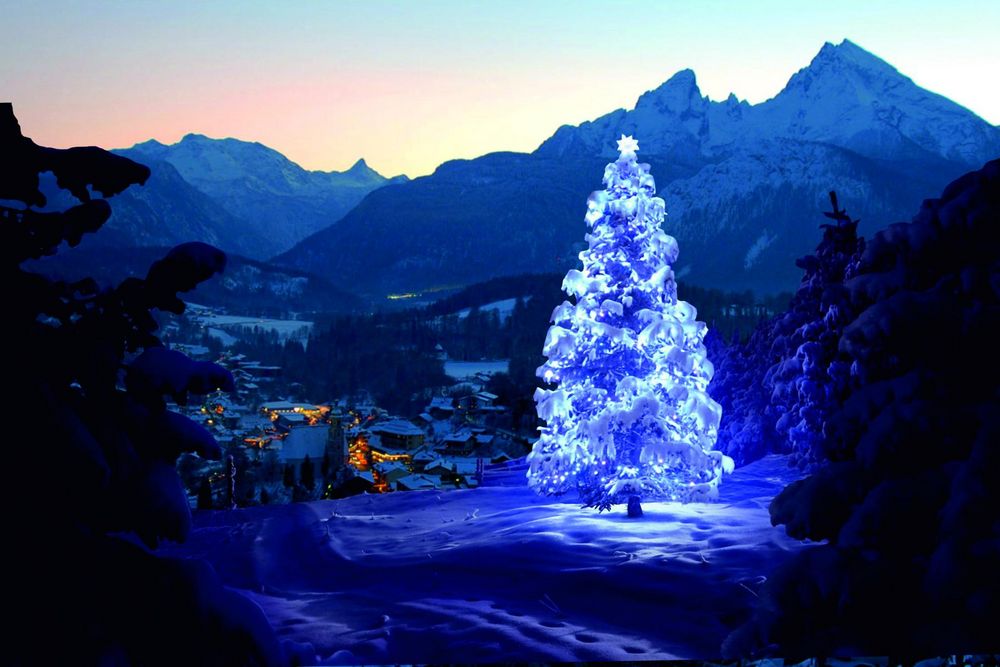 Berchtesgaden Weihnachten 2015 Foto & Bild bearbeitungs techniken