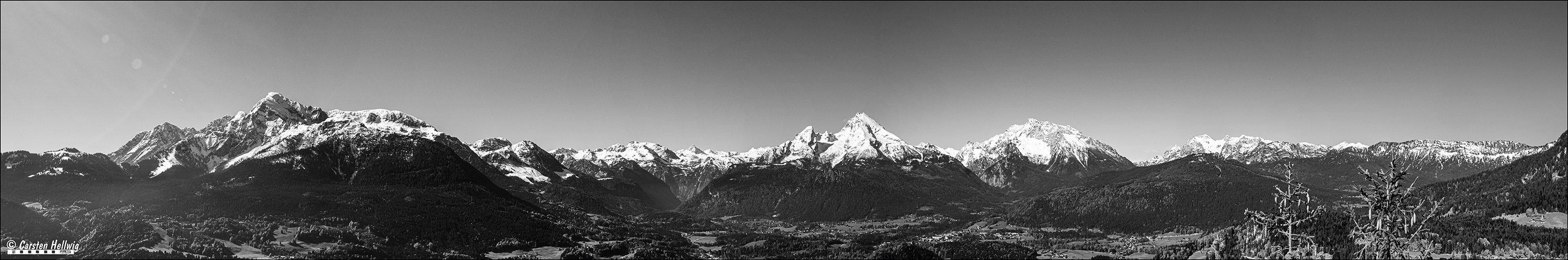 Berchtesgadener Alpen Panorama