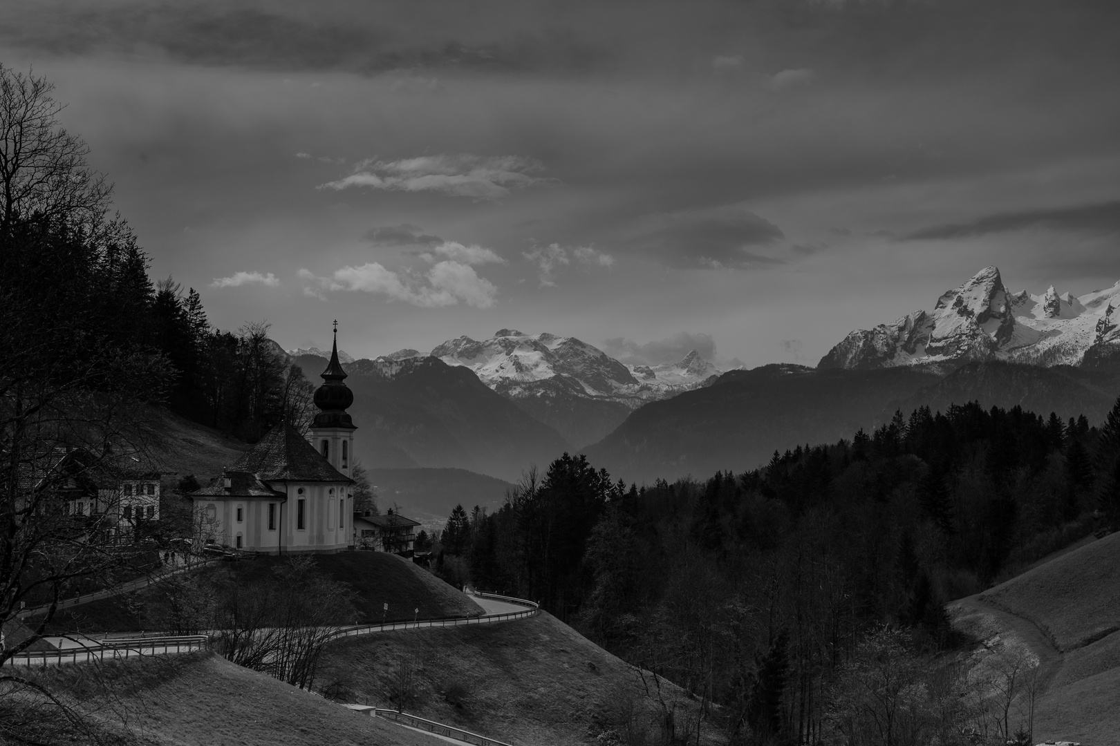 Berchtesgadener Land in S/W