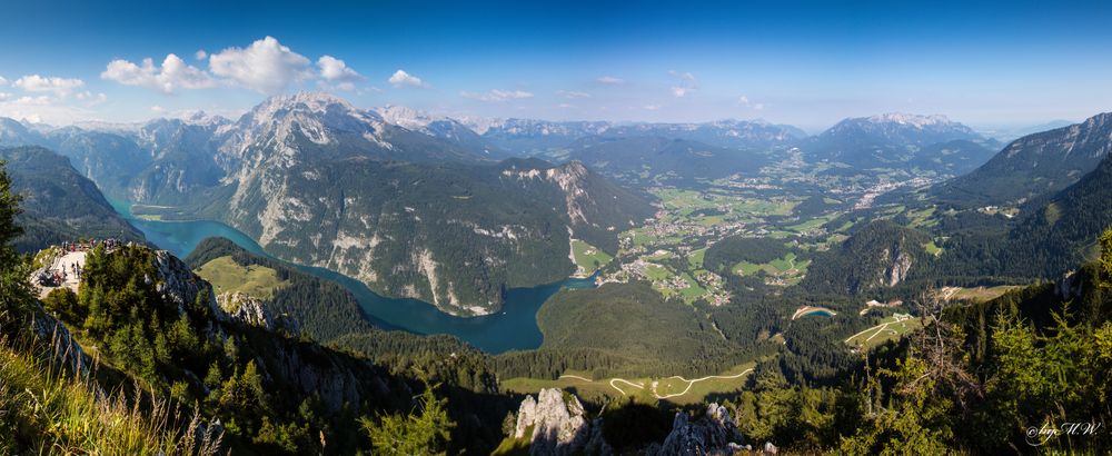 Berchtesgadener Land - Panorama vom Jenner