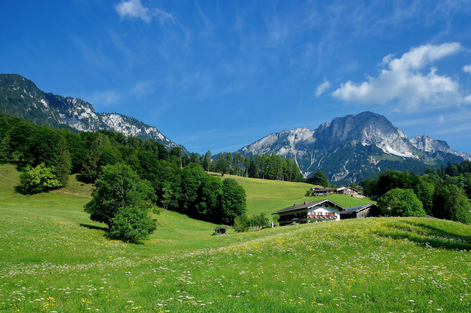 Berchtesgadener Land - vom Parkplatz Hintergern