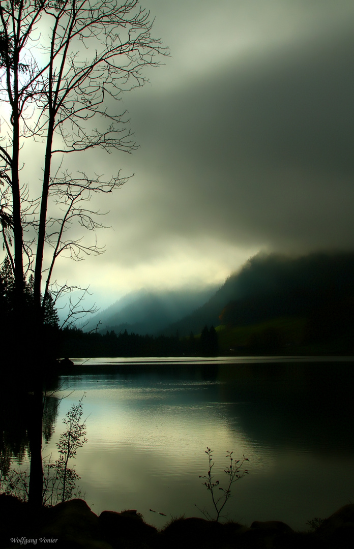 Berchtesgadner Land - Hintersee bei Wetterumschwung