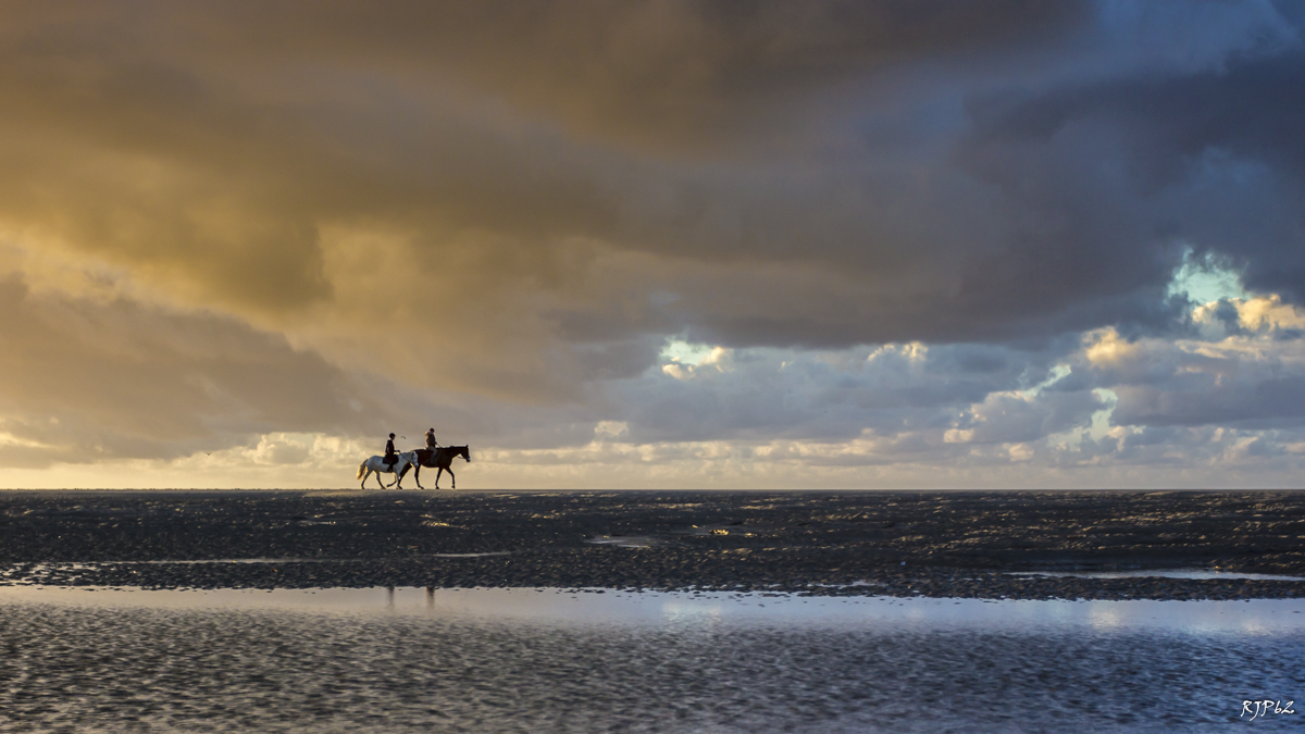 Berck en fin de journée