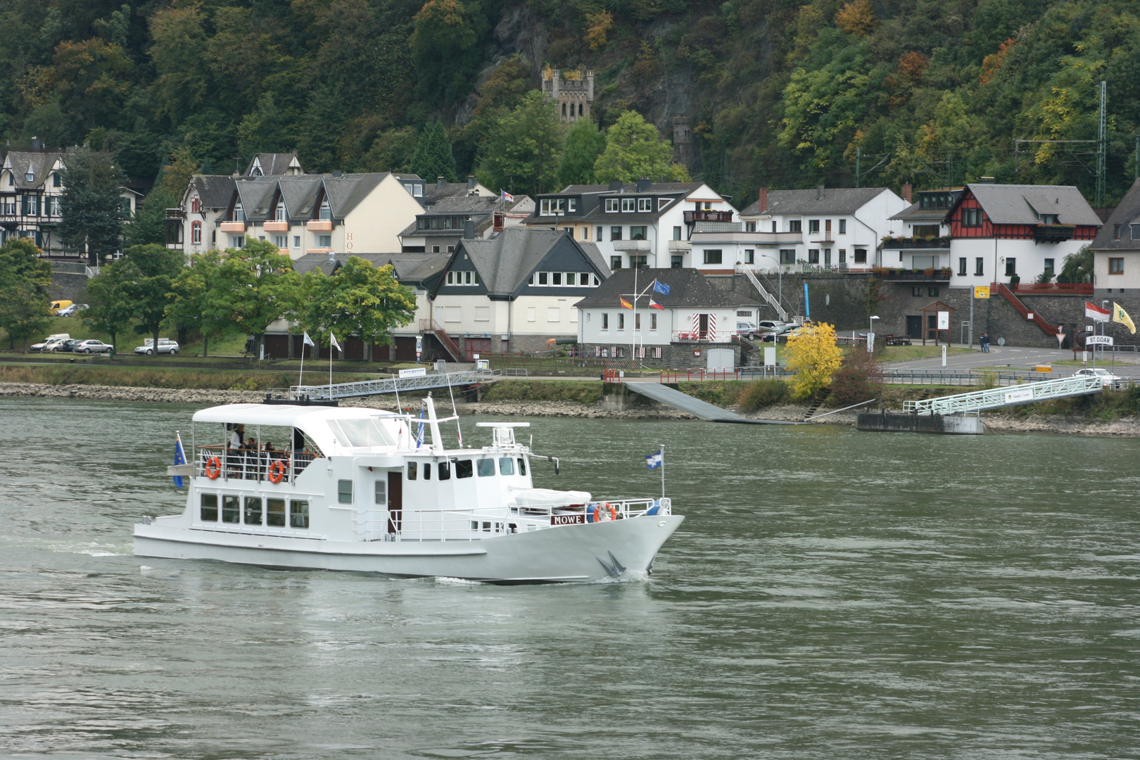 Bereisungsboot der Firma Rhenus die "Möwe"