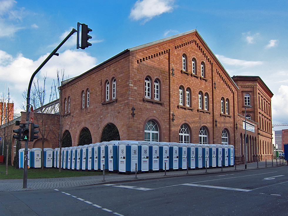 Bereit für den Rosenmontagzug in Mainz