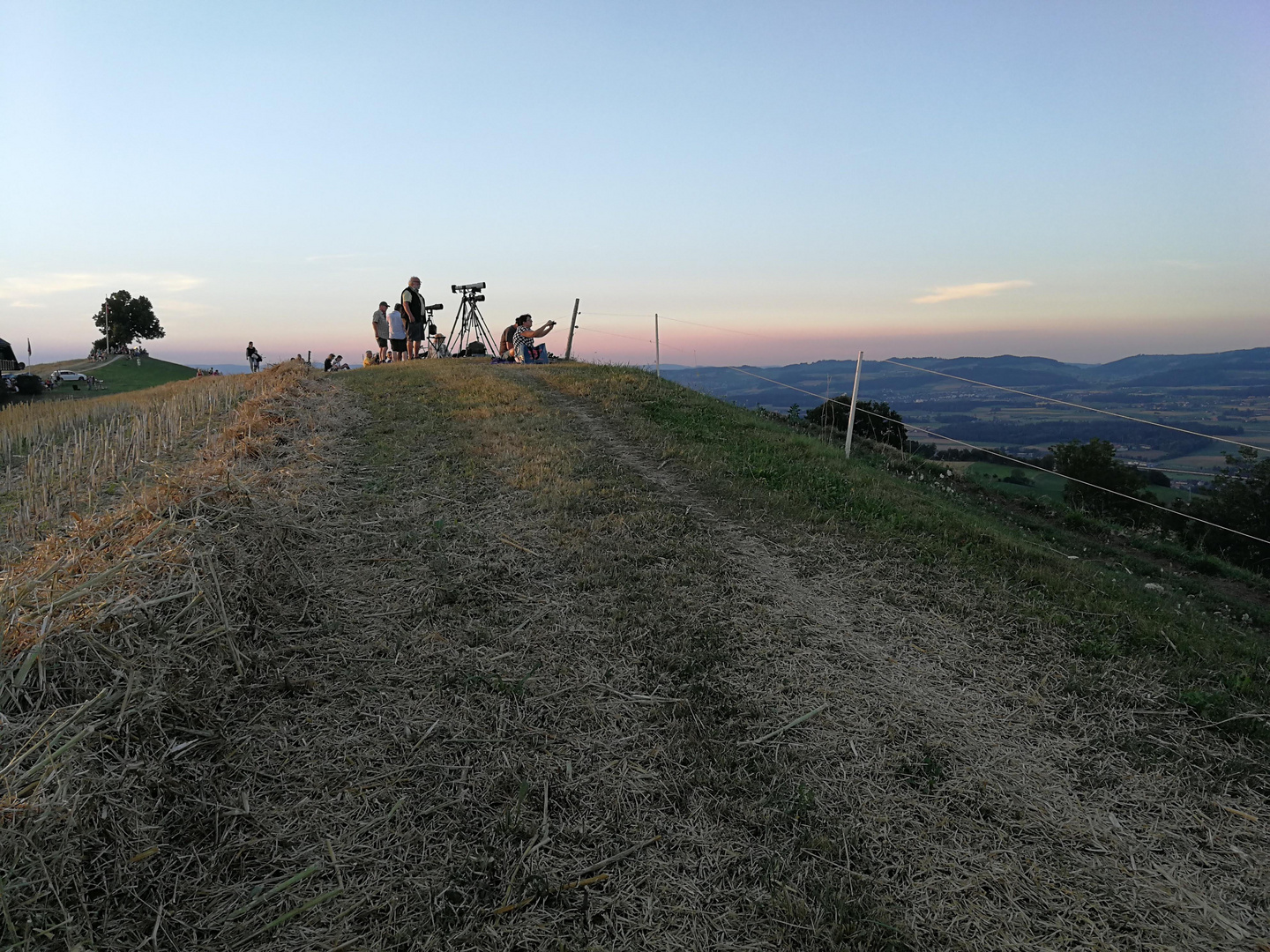 bereit für die Mondfinsternis