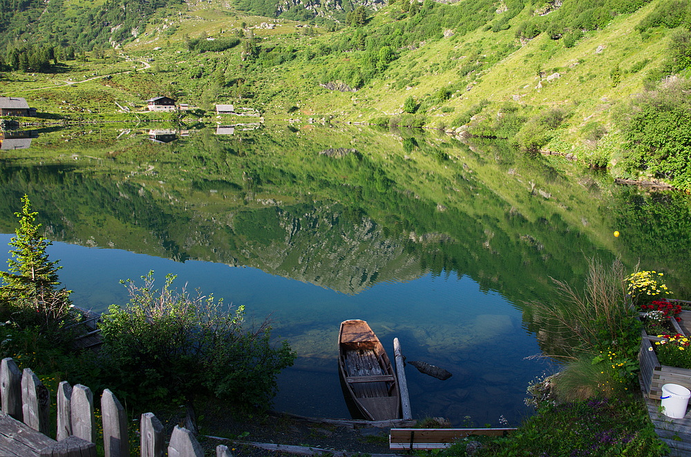 bereit für die Überfahrt( Falkertsee)