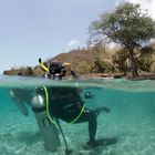 Bereit für einen weiteren Tauchgang im Unterwasserparadies