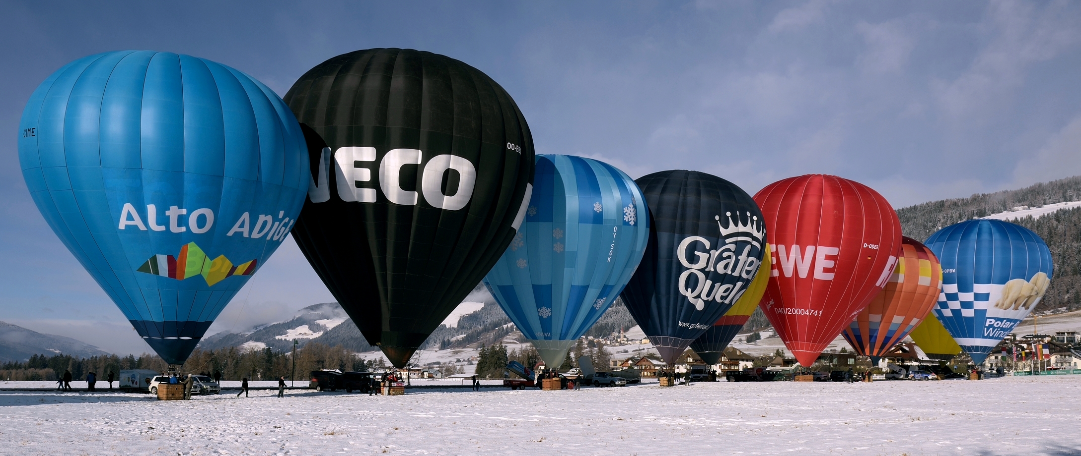 Bereits zum 14. Mal fand dieses Jahr das beliebte Ballonfestival in Toblach statt.